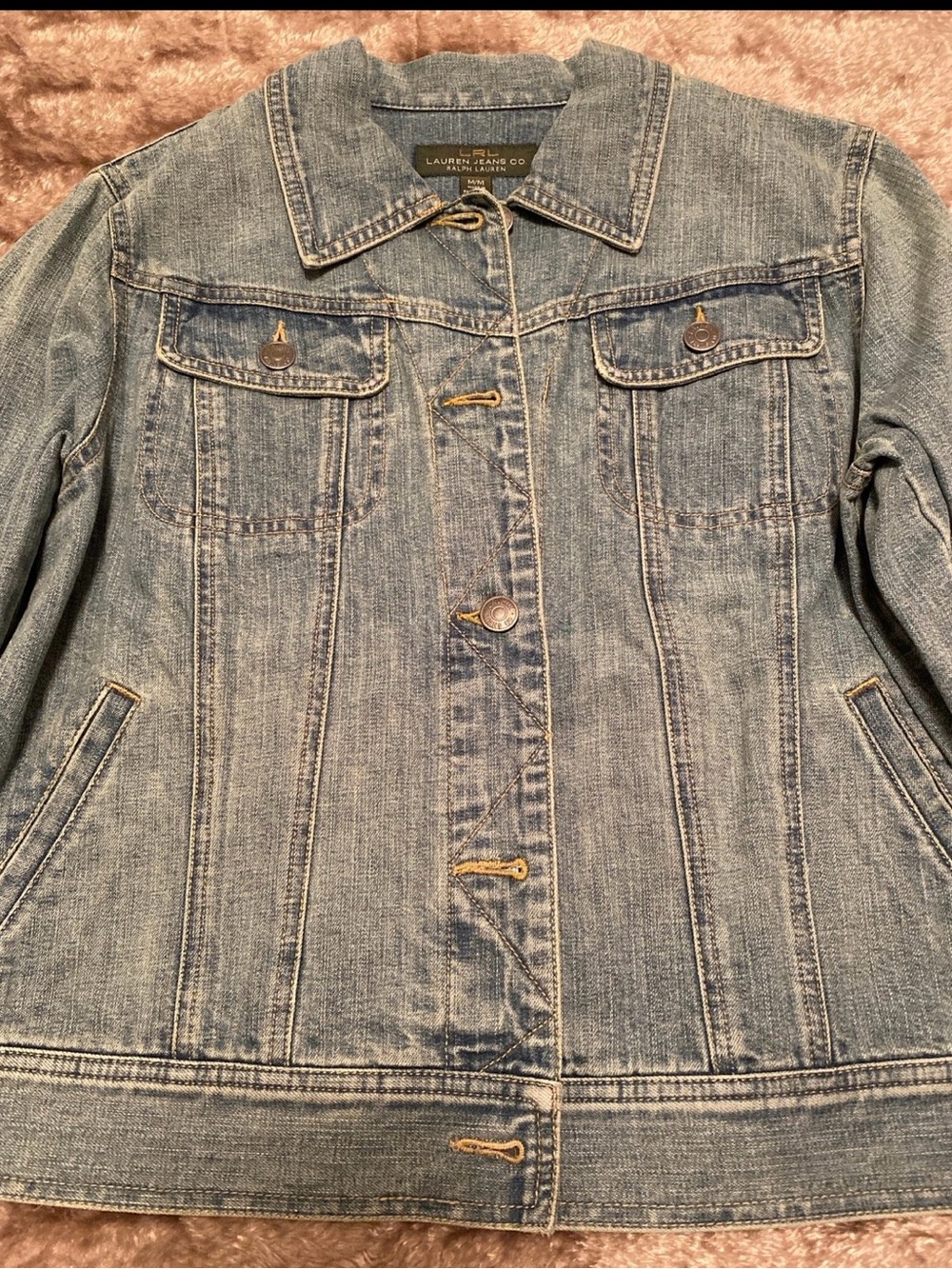 Ralph Lauren Women's Medium Wash Denim Jacket